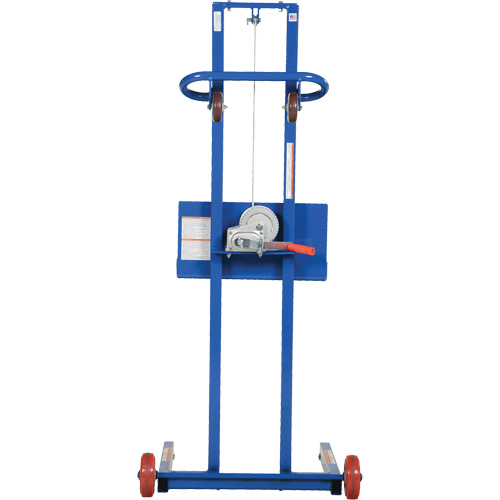Low Profile Lite Load Lift, Hand Winch Operated, 400 lbs. Capacity, 55" Max Lift St. Lawrence Industrial & Safety Supply