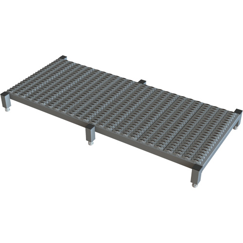 Plateforme de travail en une &eacute;tape &agrave; hauteur r&eacute;glable, 24" la x 59" pr, Capacit&eacute; de 800 lb, Enti&egrave;rement soud&eacute; St. Lawrence Industrial & Safety Supply