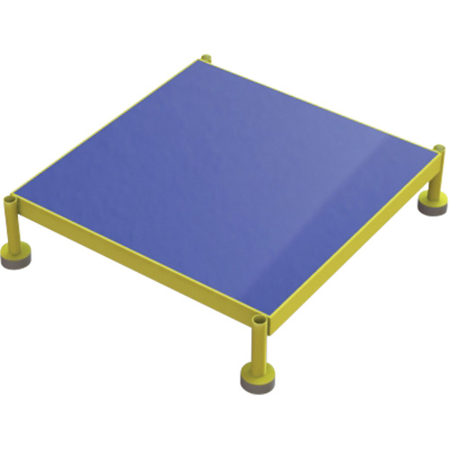 Plateforme de travail en une &eacute;tape &agrave; hauteur r&eacute;glable, 24" la x 24" pr, Capacit&eacute; de 800 lb, Enti&egrave;rement soud&eacute; St. Lawrence Industrial & Safety Supply