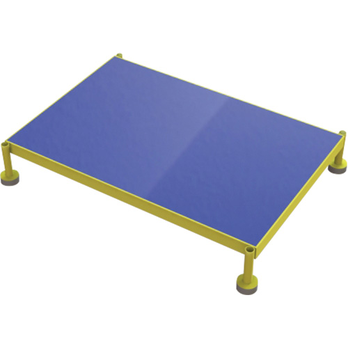 Plateforme de travail en une &eacute;tape &agrave; hauteur r&eacute;glable, 24" la x 36" pr, Capacit&eacute; de 800 lb, Enti&egrave;rement soud&eacute; St. Lawrence Industrial & Safety Supply