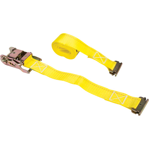 Ratchet Strap, E-Track System, 2" W x 12' L, 1333 lbs. (605 kg) Working Load Limit St. Lawrence Industrial & Safety Supply