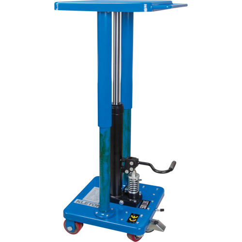 Table de travail hydraulique, 18'' lo x 18'' la, Acier, Capacit&eacute; 500 lb St. Lawrence Industrial & Safety Supply