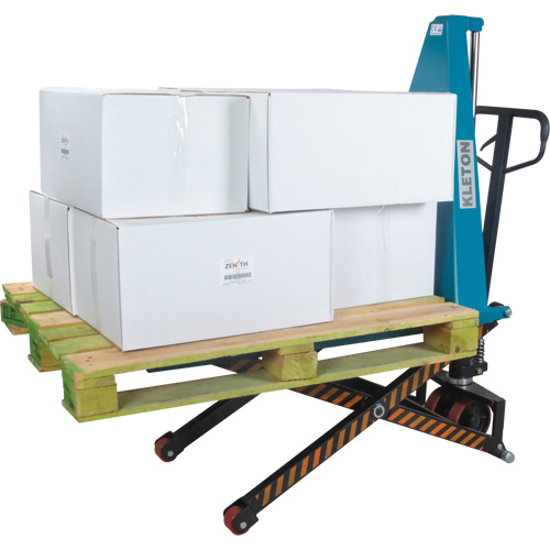 Manual Scissor Skid Lift, 45-1/4" L x 27" W, Steel, 3300 lbs. Capacity St. Lawrence Industrial & Safety Supply
