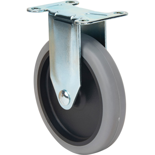 Replacement Caster Set, 5" (127 mm), TPR Rubber, 500 lbs. (226.7 kg.) St. Lawrence Industrial & Safety Supply