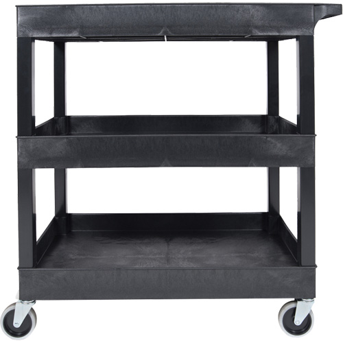 Tub Cart, 3 Tiers, 35-1/4" x 36-1/4" x 18", 300 lbs. Capacity St. Lawrence Industrial & Safety Supply