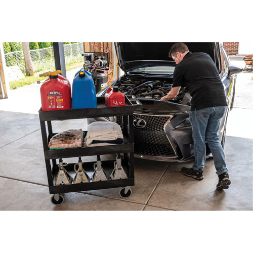 Tub Cart, 3 Tiers, 35-1/4" x 37-1/4" x 18", 375 lbs. Capacity St. Lawrence Industrial & Safety Supply
