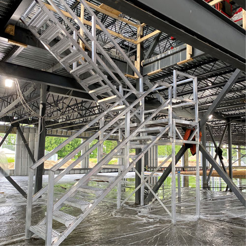 3-5 Step Telescopic Aluminum Smart Stairs St. Lawrence Industrial & Safety Supply