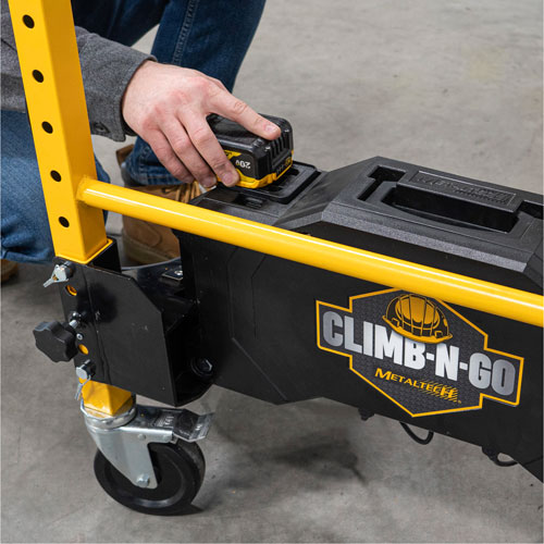 Motorized System for Climb-N-Go Scaffolding St. Lawrence Industrial & Safety Supply