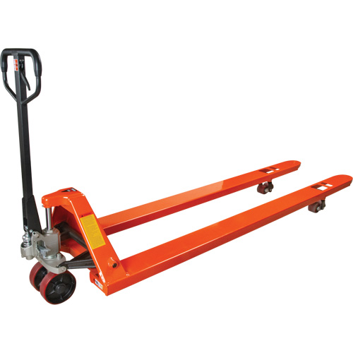 Transpalettes hydrauliques &agrave; fourche de 8', 96" lo x 27" la, capacit&eacute; 4400 lb St. Lawrence Industrial & Safety Supply