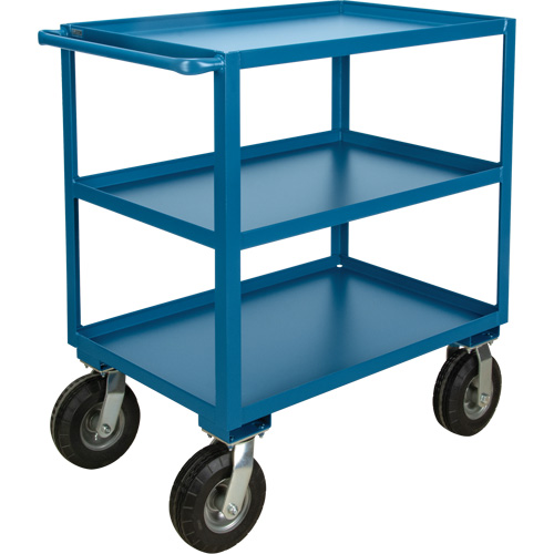  Chariot &agrave; tablettes pour l'ext&eacute;rieur, 3 Tiers, 18" la x 39" h x 33" p, Capacit&eacute; 1200 lb St. Lawrence Industrial & Safety Supply