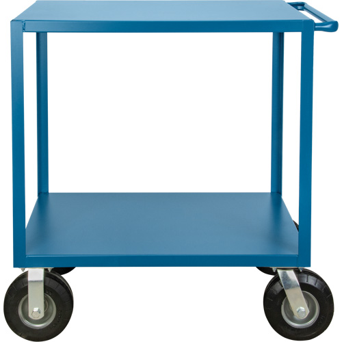 Outdoor Shelf Cart, 2 Tiers, 18" W x 39" H x 33" D, 1200 lbs. Capacity St. Lawrence Industrial & Safety Supply