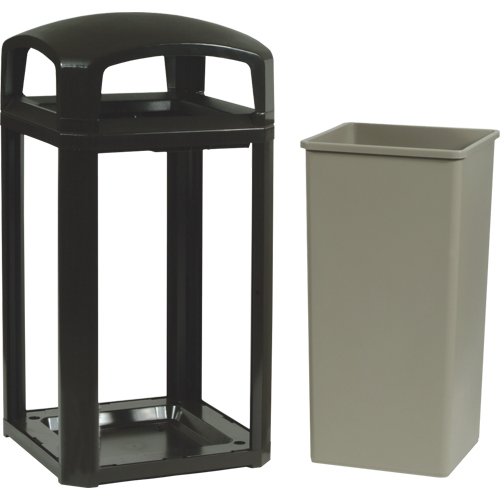 Cadre pour contenant Landmark Series Classique a/enveloppe rigide, Plastique, 50 gal. US St. Lawrence Industrial & Safety Supply