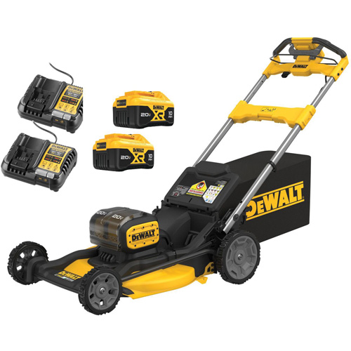 Trousse tondeuse &agrave; gazon sans balais sans fil 21 po XR 2X20V MAX*, Pouss&eacute;e automatique, &agrave; pile, Largeur de coupe 21" St. Lawrence Industrial & Safety Supply