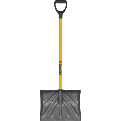 Pro Scraper Shovel, Polypropylene Blade, 18" Wide, D-Grip Handle St. Lawrence Industrial & Safety Supply