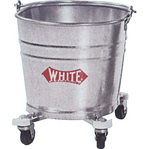 Steel Mop Buckets, 6.5 US Gal. (26 qt.) Capacity St. Lawrence Industrial & Safety Supply