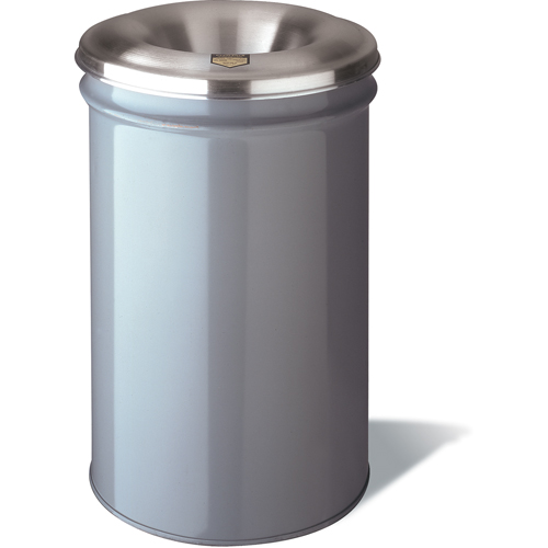 Poubelles Cease-Fire, M&eacute;tal, 4,5 gal. US St. Lawrence Industrial & Safety Supply