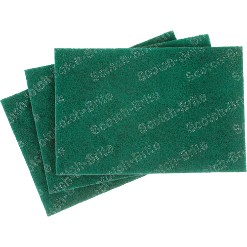 Tampons manuels Scotch-Brite, 9" lo x 6" la St. Lawrence Industrial & Safety Supply