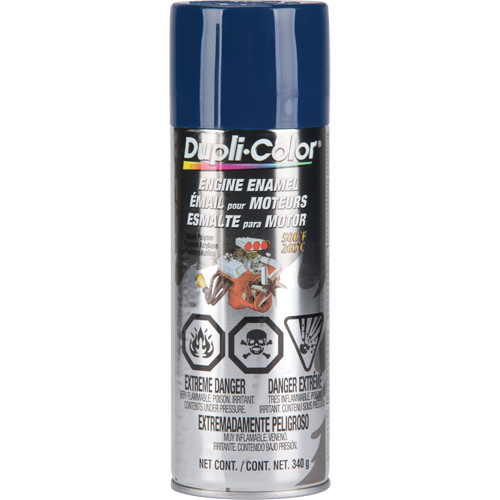 Peinture &agrave; &eacute;mail avec c&eacute;ramique pour moteur, Bleu Ford, Brillant, 12 oz, Canette a&eacute;rosol St. Lawrence Industrial & Safety Supply