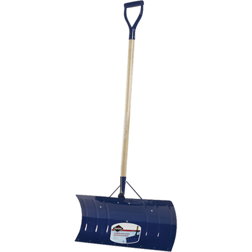 Yukon Snow Pusher, Aluminum Blade, D-Grip Handle, 24" W St. Lawrence Industrial & Safety Supply