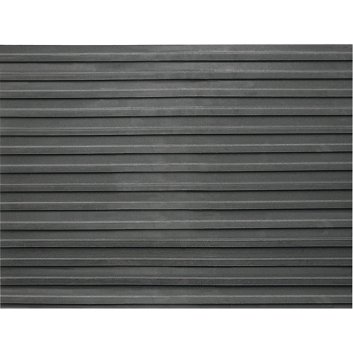 Tapis de vestibule, Couloir, 3' x pi lin. x 1/8", Noir St. Lawrence Industrial & Safety Supply