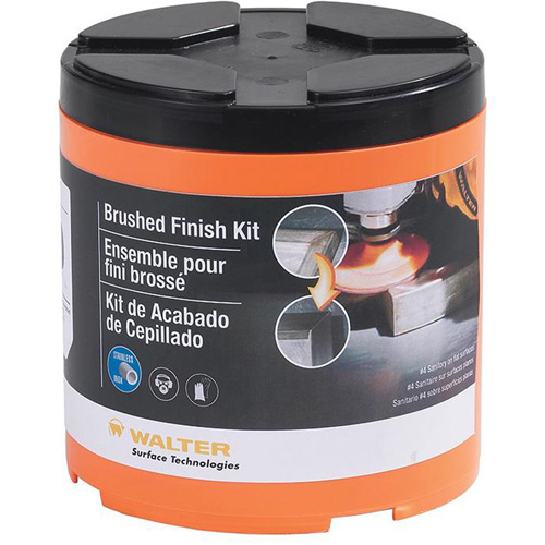 Trousse de finition bross&eacute;e pour surfaces planes St. Lawrence Industrial & Safety Supply