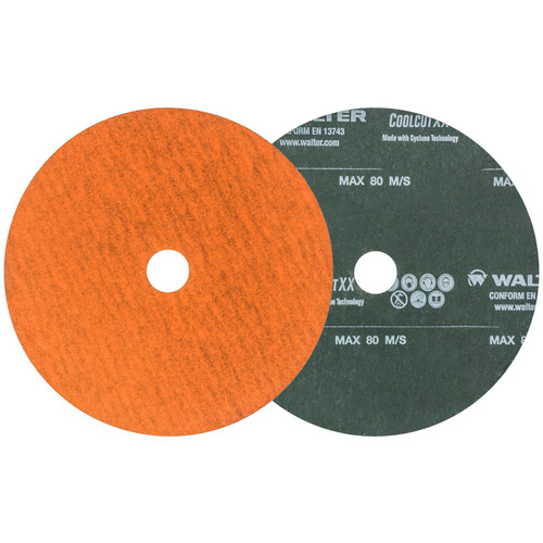 Coolcut XX Sanding Disc, Aluminum Oxide/Ceramic, 24, 5" Dia x 7/8" Arbor St. Lawrence Industrial & Safety Supply