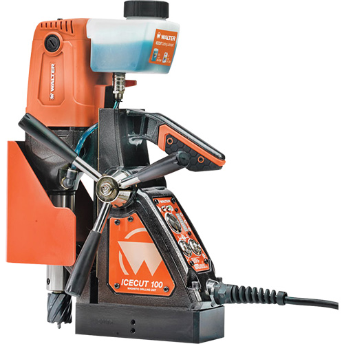 ICECUT 100 Magnetic Drill, 1/2", 1875 lbs. Drill Point Pressure St. Lawrence Industrial & Safety Supply
