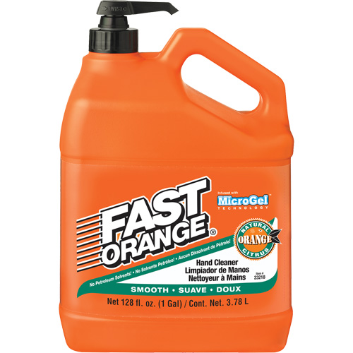 Hand Cleaner, Lotion, 3.78 L, Pump Bottle, Orange St. Lawrence Industrial & Safety Supply