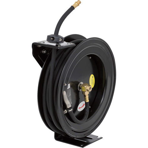 I3850AS Retractable Air Hose Reel, 50', Steel St. Lawrence Industrial & Safety Supply