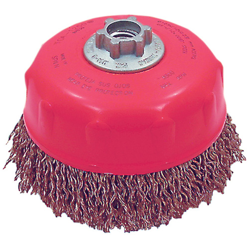 Brosse-boisseau &agrave; fils ondul&eacute;s MAXI-CRIMPED de premi&egrave;re qualit&eacute; St. Lawrence Industrial & Safety Supply