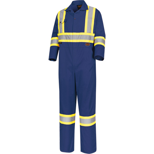 5516 Coveralls, 42, Navy Blue St. Lawrence Industrial & Safety Supply