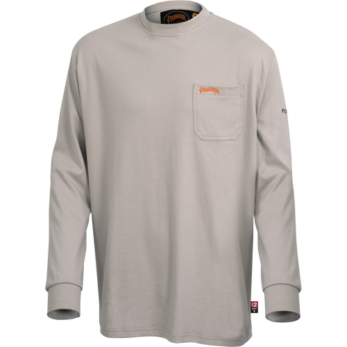 333 Flame-Resistant Long-Sleeved Cotton Shirt, 2X-Large, Grey St. Lawrence Industrial & Safety Supply