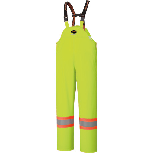 5895 Salopette FR imperm&eacute;able haute visibilit&eacute;, 2T-Grand, Jaune lime haute visibilit&eacute; St. Lawrence Industrial & Safety Supply