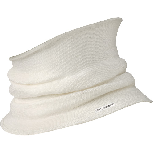 C207 Neck Warmer & Wind Guard, White, Nomex&reg; St. Lawrence Industrial & Safety Supply