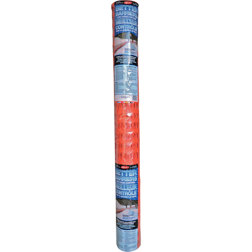 Cl&ocirc;ture &agrave; neige, 50' lo x 4' la, Orange St. Lawrence Industrial & Safety Supply