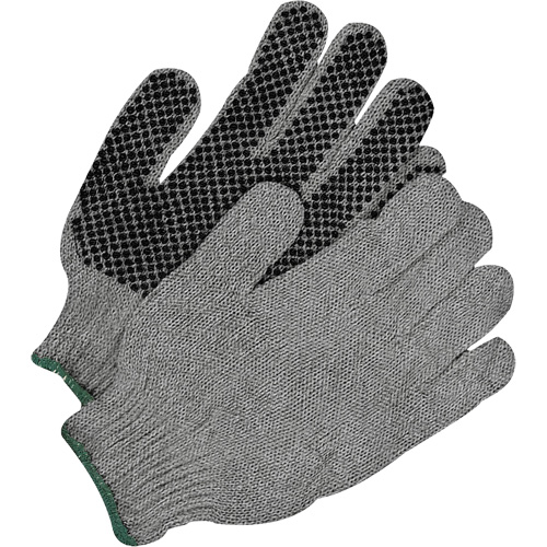 Classic Grip Gloves, Poly/Cotton, Single Sided, Large St. Lawrence Industrial & Safety Supply