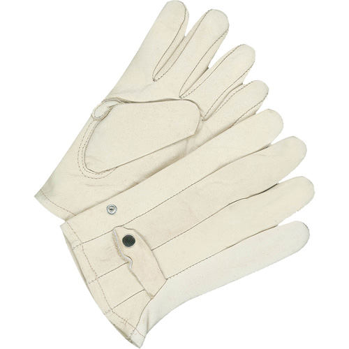 Gants classiques de cordeur, 11, Paume Cuir fleur de vache St. Lawrence Industrial & Safety Supply