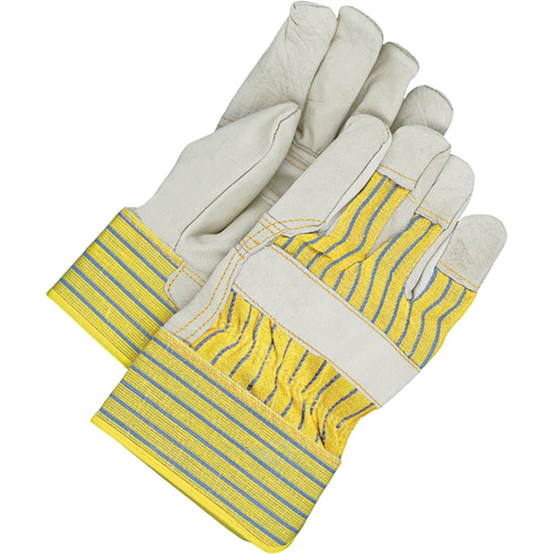 Gants d'ajusteur avec paume renforc&eacute;e, Taille unique, Paume en Cuir fleur de vache, Doublure en Molleton St. Lawrence Industrial & Safety Supply