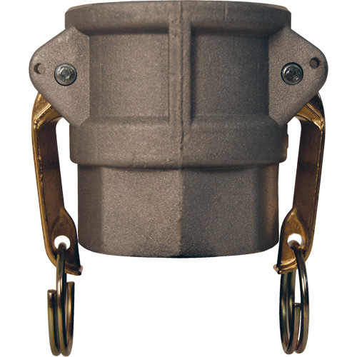 Coupleur &agrave; came et cannelure Global, Aluminium, Type D, 2-1/2", NPT femelle, 250 PSI St. Lawrence Industrial & Safety Supply