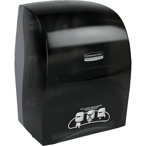 Sanitouch Hard Roll Towel Dispenser, Manual, 12.63" W x 10.2" D x 16.13" H St. Lawrence Industrial & Safety Supply