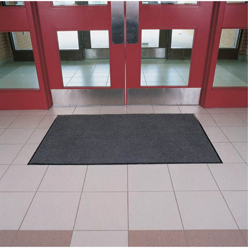 Tapis Poly-Tuft, Essuie-pieds, 3' x 60' x 5/16", Charbon St. Lawrence Industrial & Safety Supply