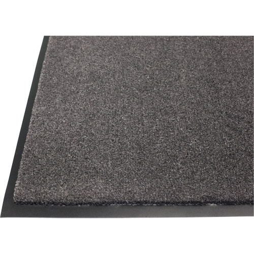 Tapis Poly-Tuft, Essuie-pieds, 3' x 60' x 5/16", Charbon St. Lawrence Industrial & Safety Supply