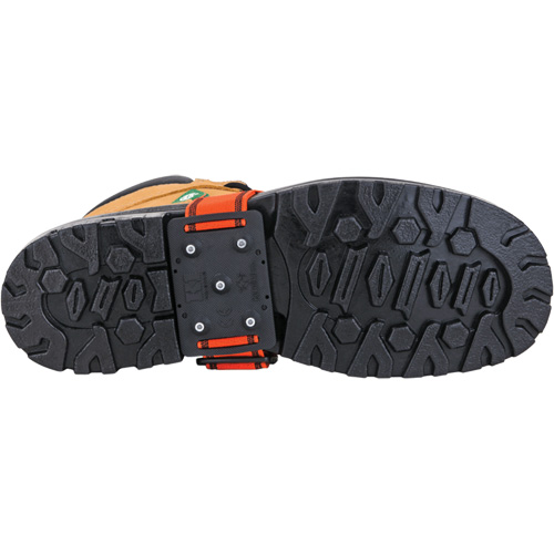 Crampons &agrave; glace mi-semelles, Carbure de tungst&egrave;ne, Traction Crampon, Taille unique St. Lawrence Industrial & Safety Supply