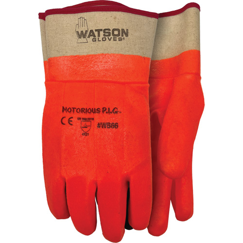 Gants Notorious P.I.G., Taille unique, R&ecirc;vetement Nitrile/PVC, Enveloppe en Jersey St. Lawrence Industrial & Safety Supply