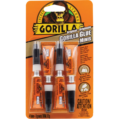 Original Glue, 4 x 3 g, Tube, Tan St. Lawrence Industrial & Safety Supply