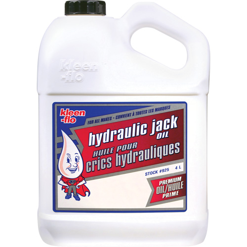 Huile hydraulique pour cric, 4 L, Cruche St. Lawrence Industrial & Safety Supply