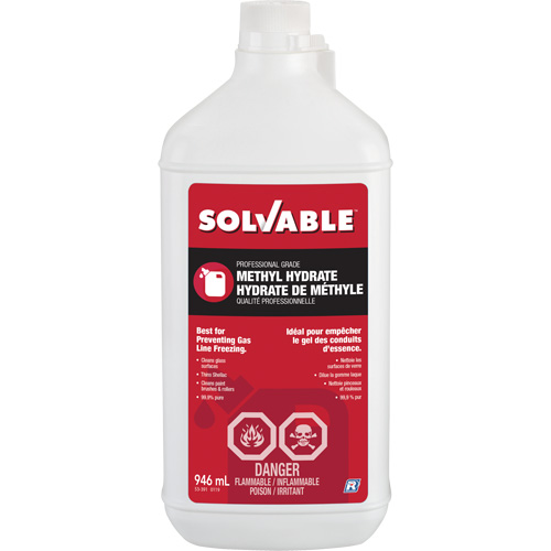 Hydrate de m&eacute;thyle, Bouteille St. Lawrence Industrial & Safety Supply
