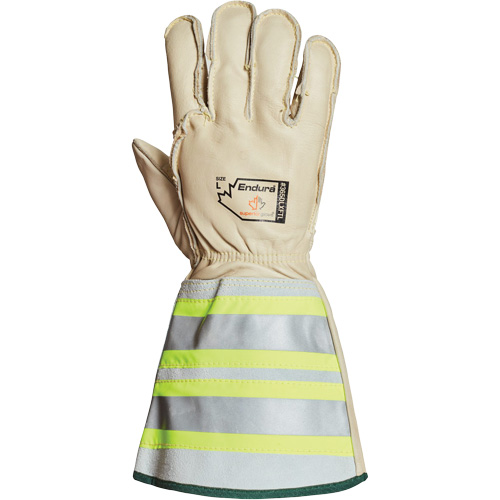 Endura&reg; Deluxe Winter Lineman Gloves with 6" Reflective Cuff, Medium, Horsehide Palm, Thinsulate Inner Lining St. Lawrence Industrial & Safety Supply
