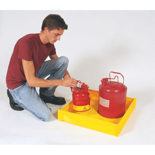 Flexible Ultra-Utility Tray&reg;, 12" L x 12" W x 4.8" H, 1.5 US Gal. Spill Capacity St. Lawrence Industrial & Safety Supply