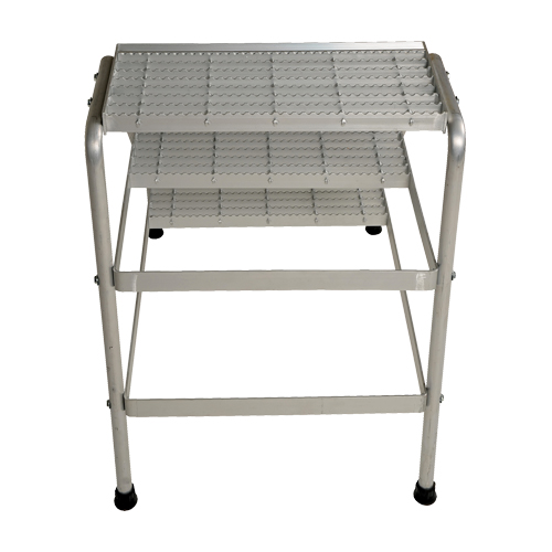 Escabeau en aluminium, 3 marches, 34-9/16" x 22-13/16" x Hauteur 30" St. Lawrence Industrial & Safety Supply